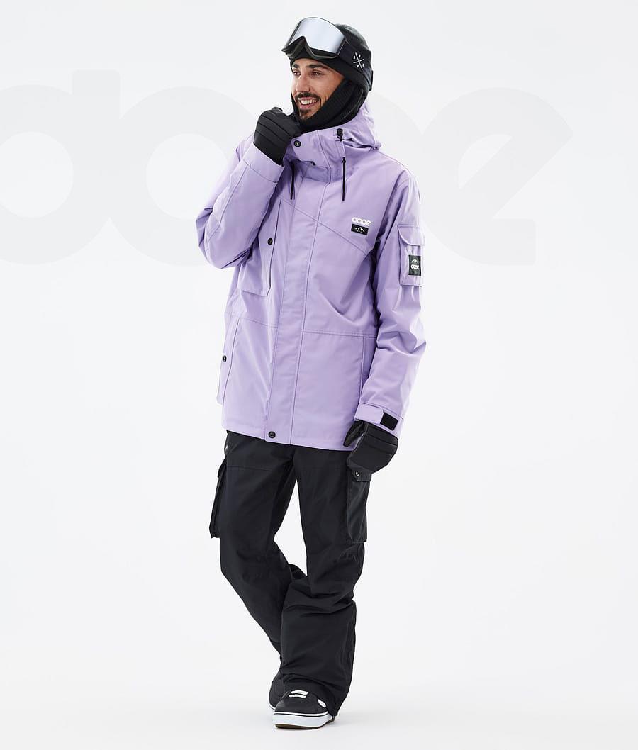 Dope Adept Uomo Giacche Snowboard Viola | ITAP2717