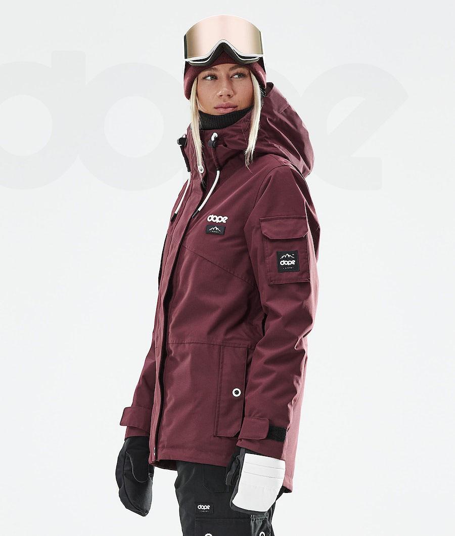 Dope Adept W 2021 Donna Giacche Da Sci Bordeaux | ITIS3568