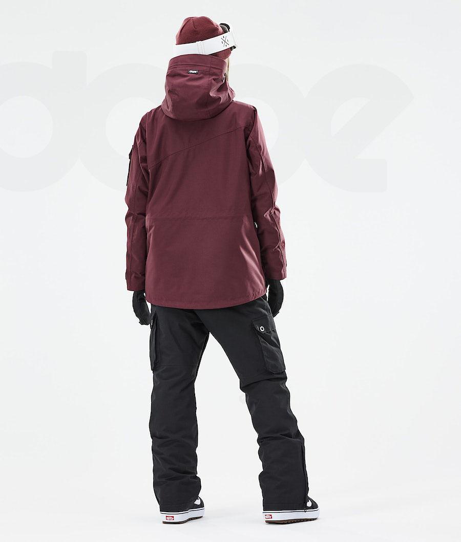 Dope Adept W 2021 Donna Giacche Snowboard Bordeaux | ITZG3399