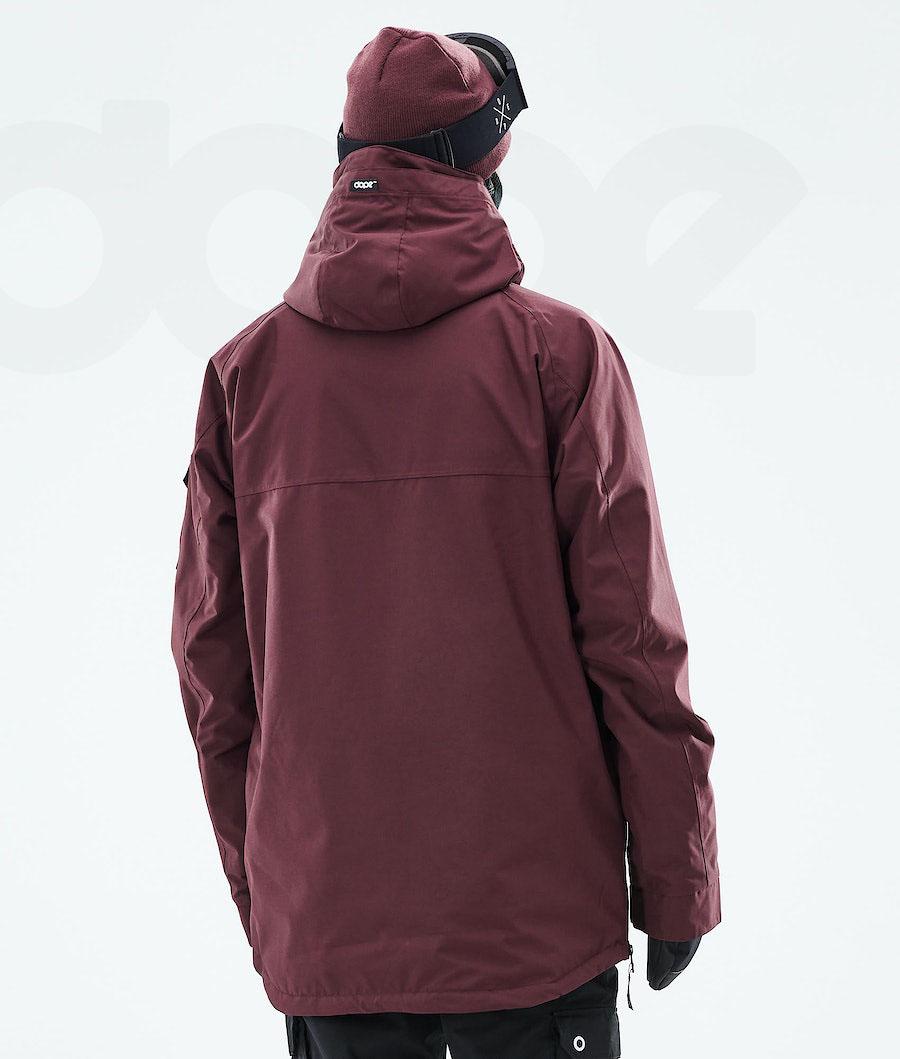 Dope Akin 2019 Uomo Giacche Snowboard Bordeaux | ITAP2743