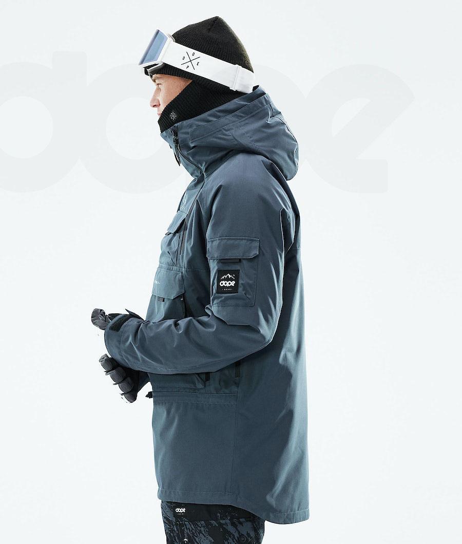 Dope Akin 2021 Uomo Giacche Snowboard Blu | ITOR2745