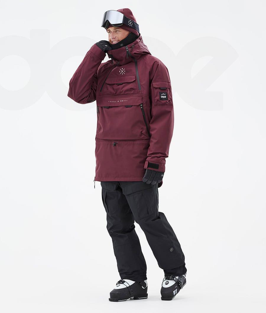 Dope Akin Uomo Giacche Da Sci Bordeaux | ITJJ2879