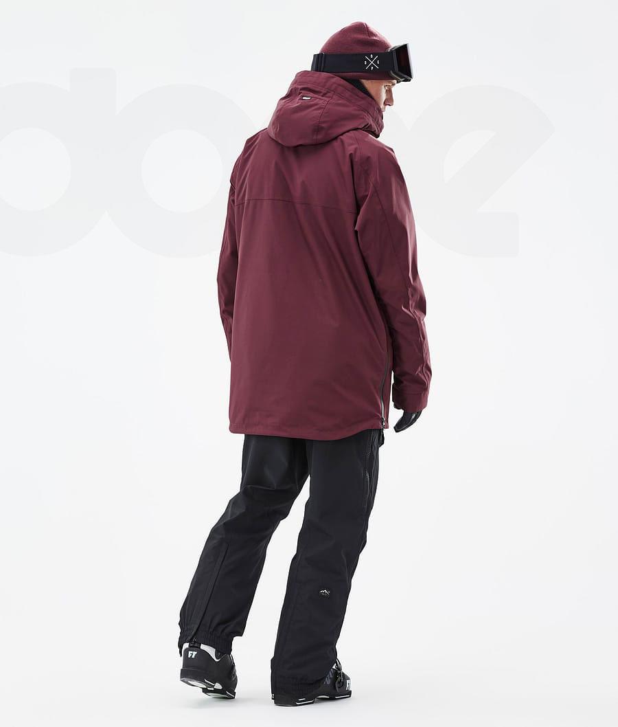 Dope Akin Uomo Giacche Da Sci Bordeaux | ITJJ2879