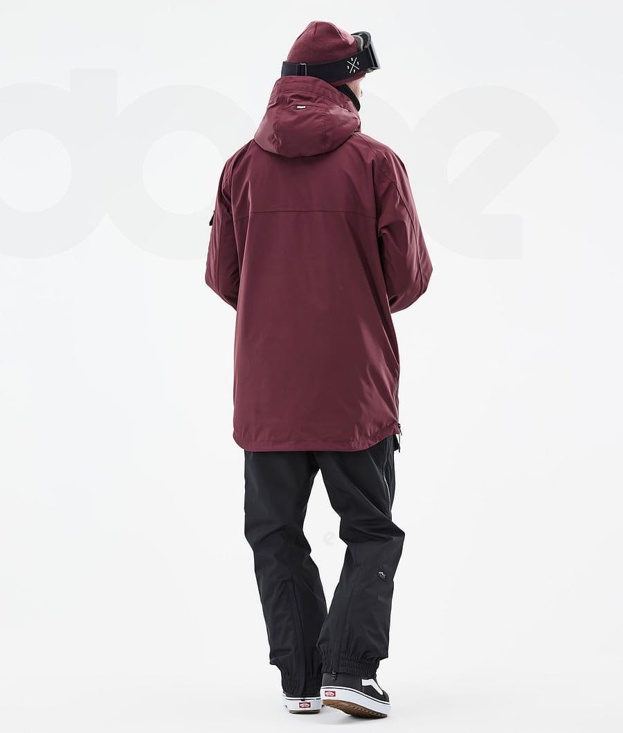 Dope Akin Uomo Giacche Snowboard Bordeaux | ITHK2738