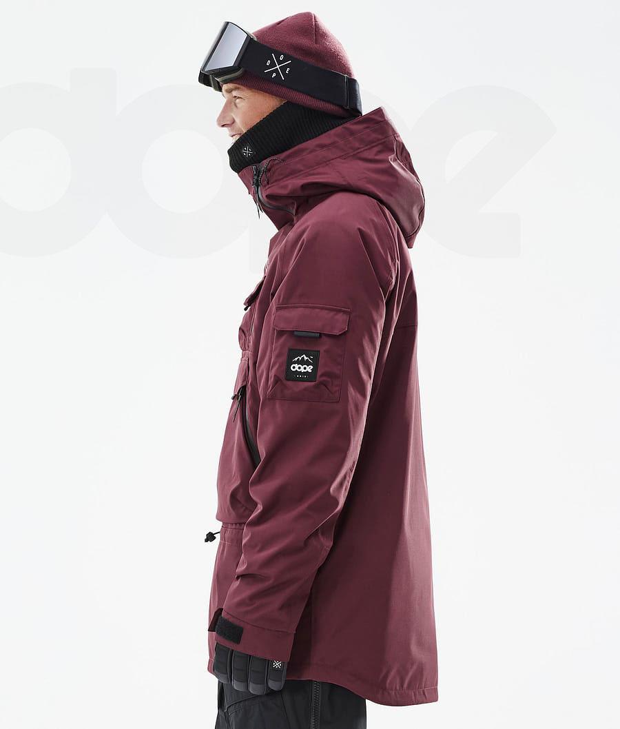 Dope Akin Uomo Giacche Snowboard Bordeaux | ITHK2738