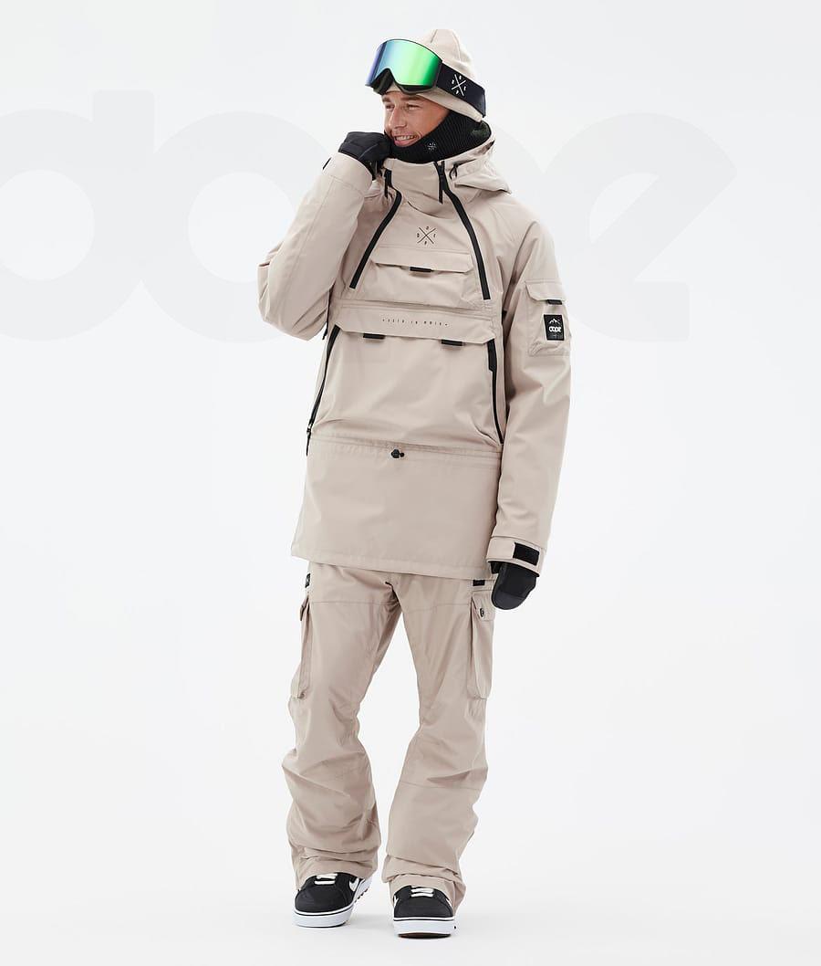 Dope Akin Uomo Giacche Snowboard Marroni | ITLH2735