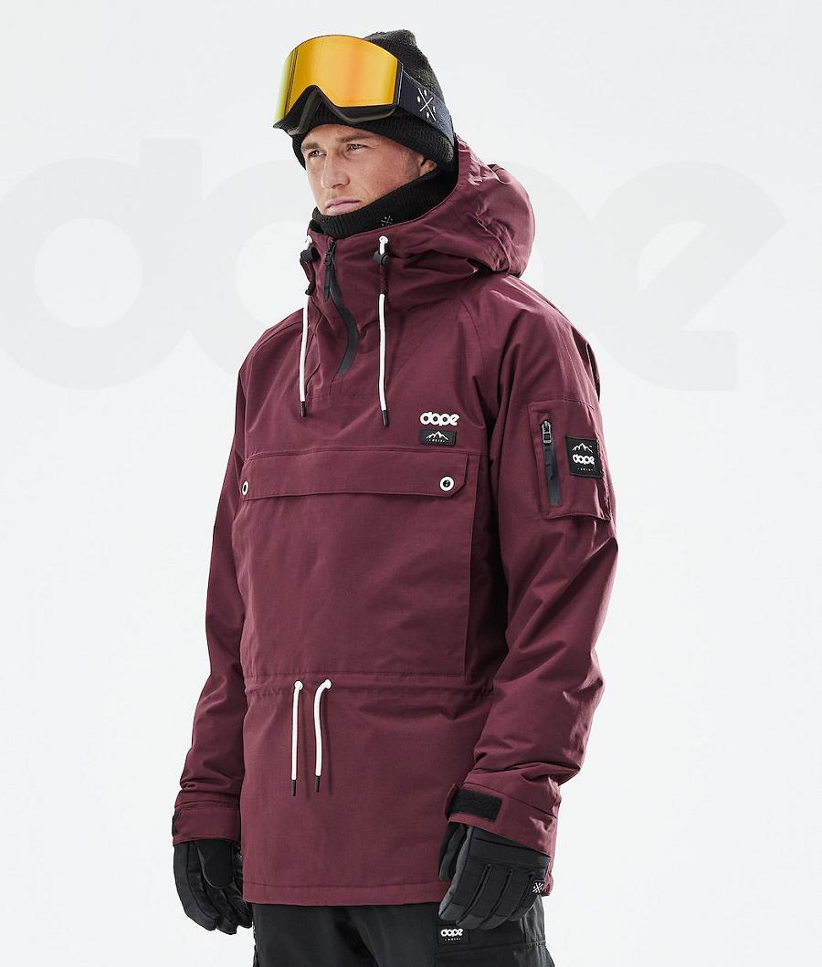 Dope Annok 2021 Uomo Giacche Snowboard Bordeaux | ITCE2758