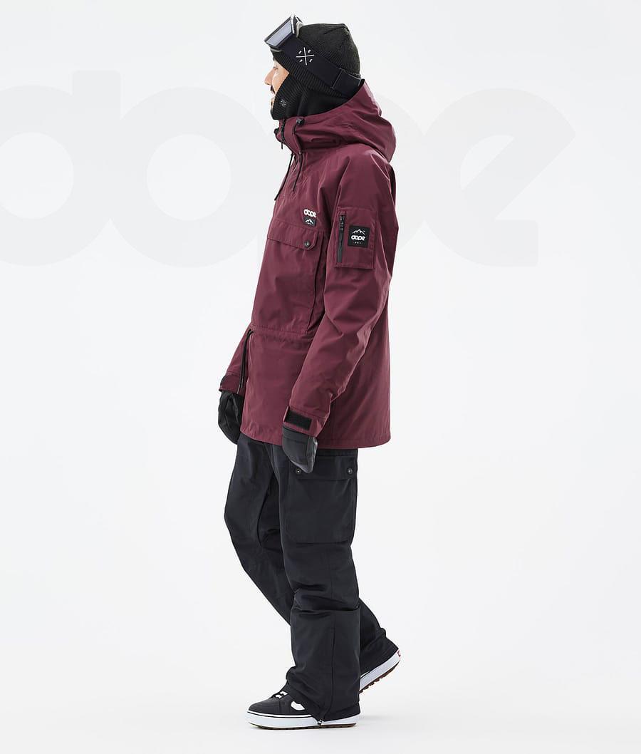 Dope Annok Don Uomo Giacche Snowboard Bordeaux | ITLH2761