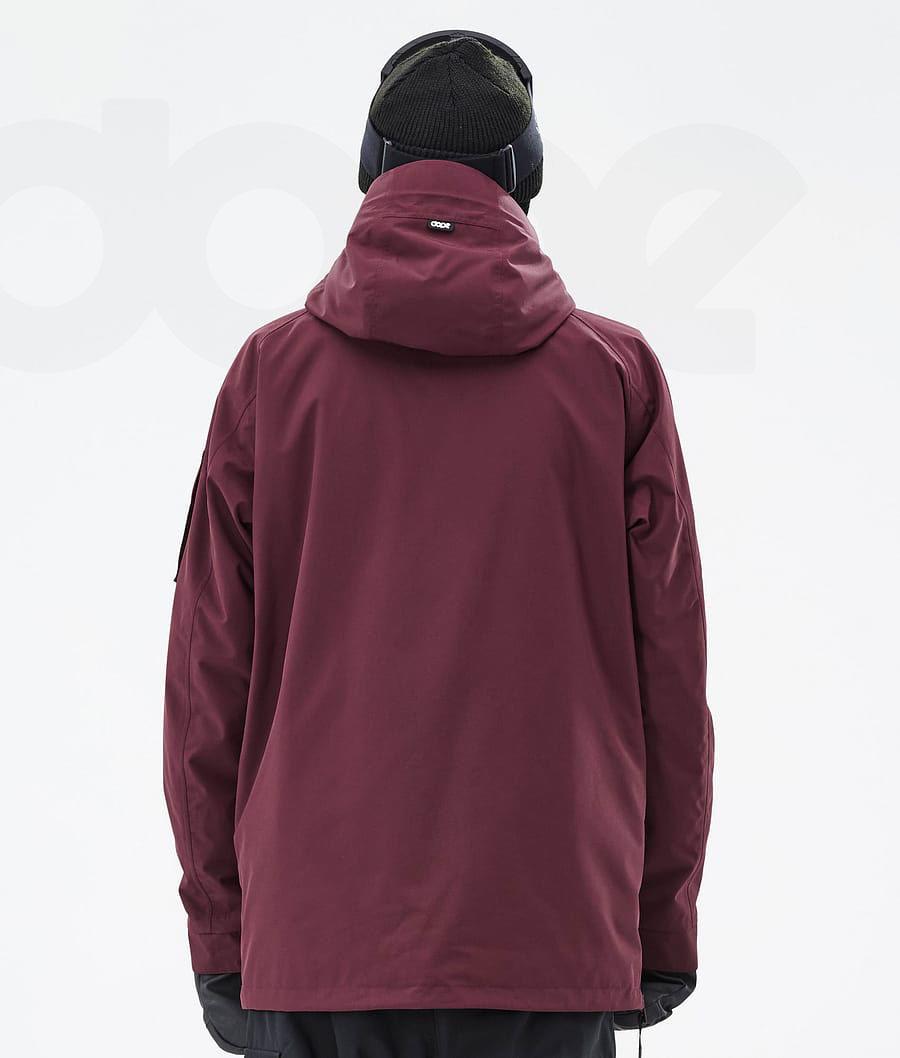 Dope Annok Don Uomo Giacche Snowboard Bordeaux | ITLH2761