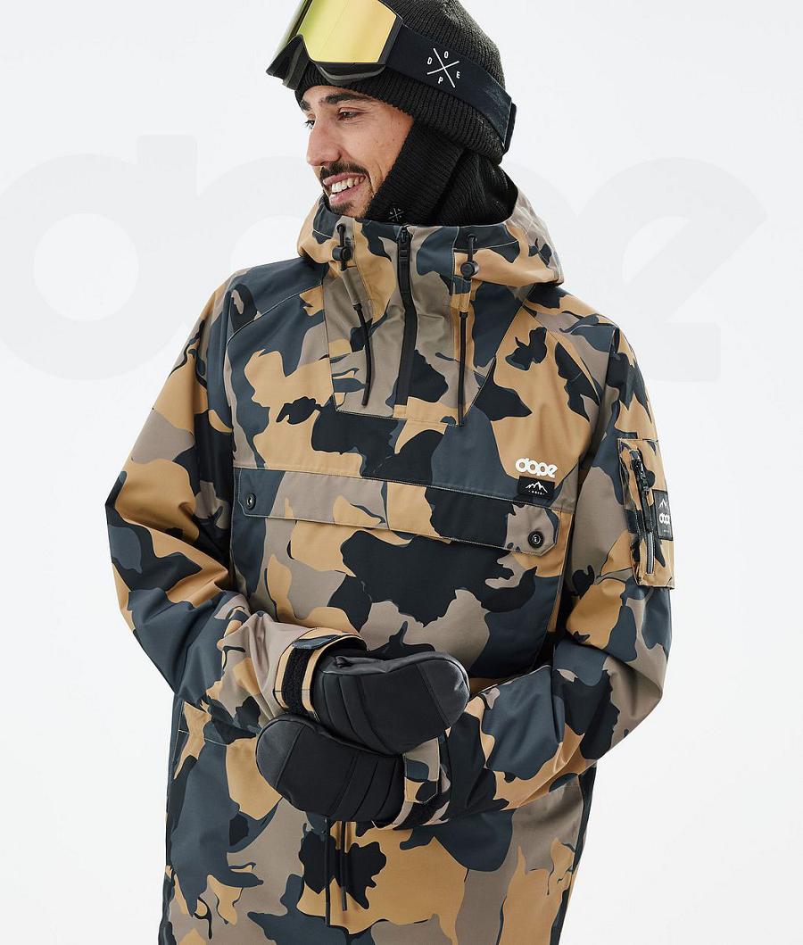 Dope Annok Uomo Giacche Snowboard Camouflage | ITQZ2753