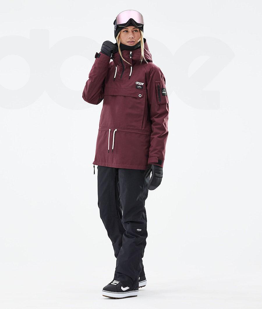 Dope Annok W 2021 Donna Giacche Snowboard Bordeaux | ITAP3434