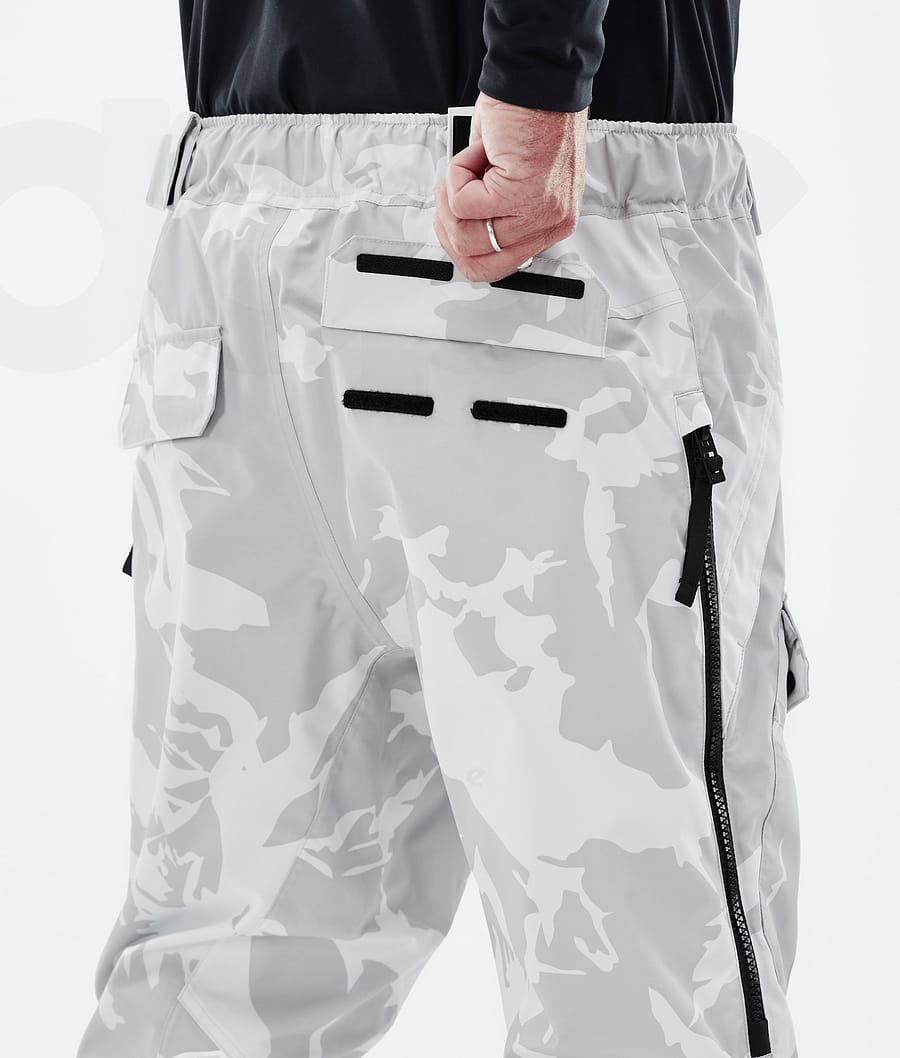 Dope Antek Uomo Pantaloni Da Sci Grigie Camouflage | ITRW2608