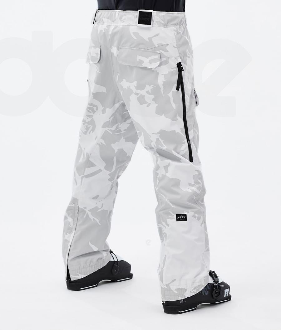 Dope Antek Uomo Pantaloni Da Sci Grigie Camouflage | ITRW2608