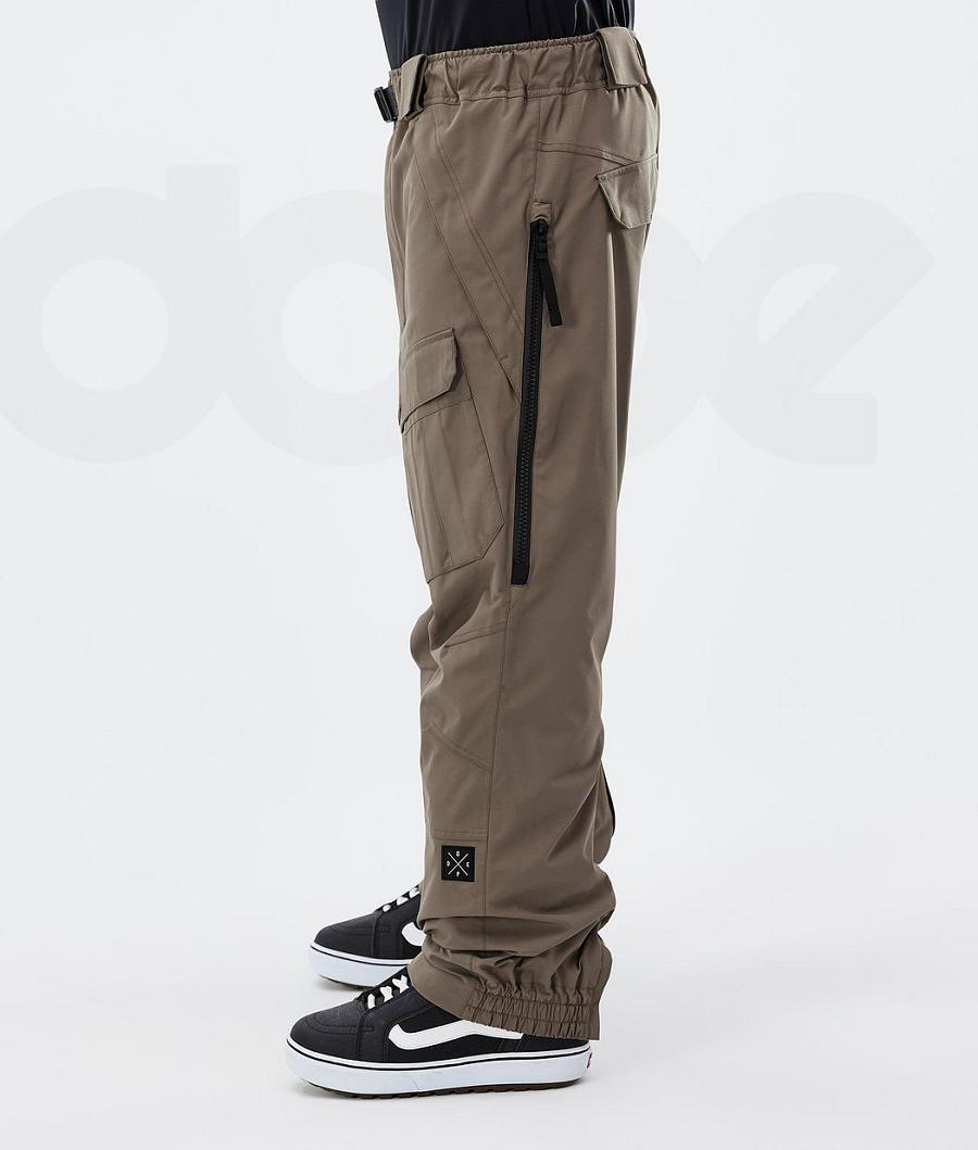 Dope Antek Uomo Pantaloni Snowboard Caffè | ITHK2544