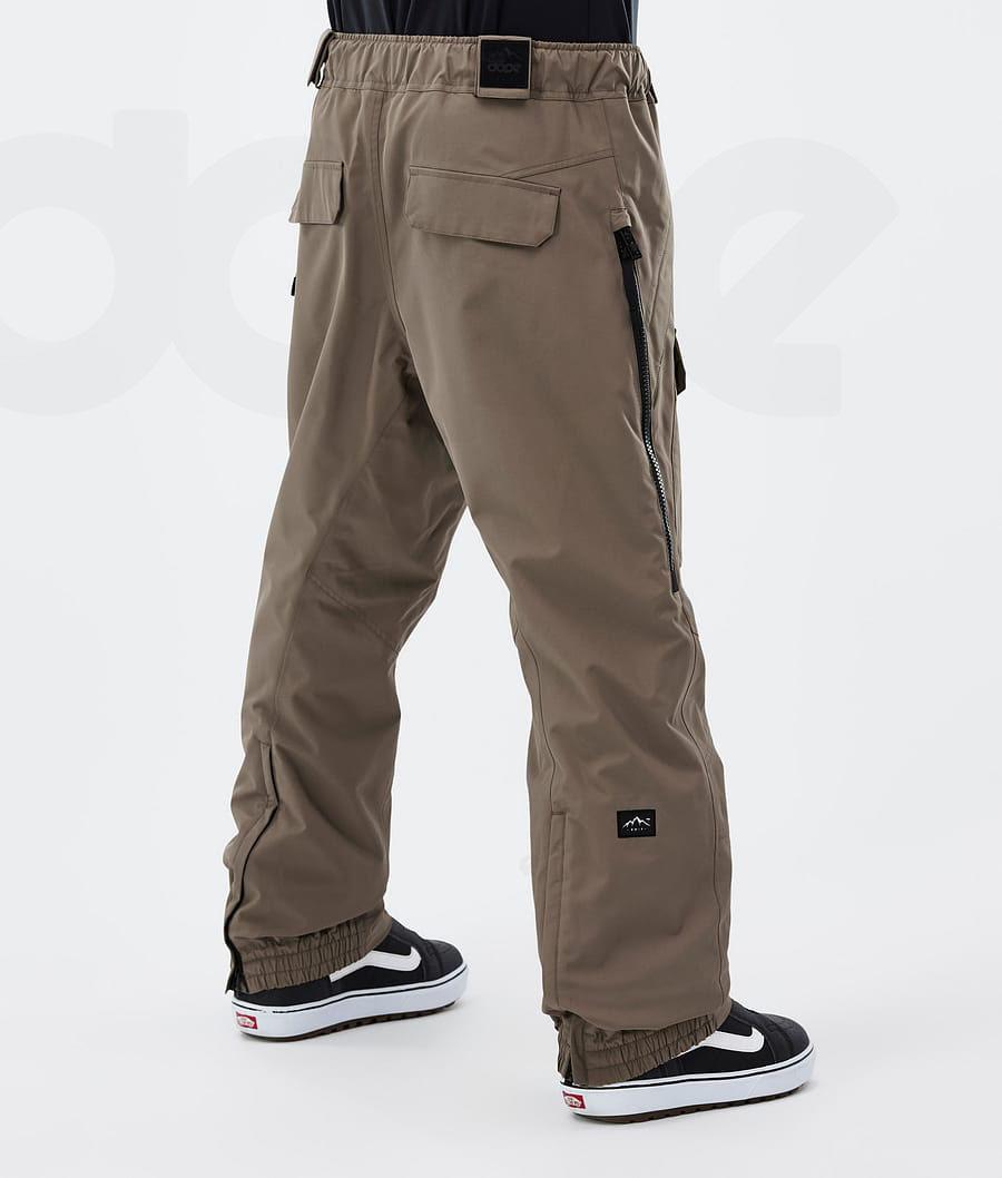 Dope Antek Uomo Pantaloni Snowboard Caffè | ITHK2544