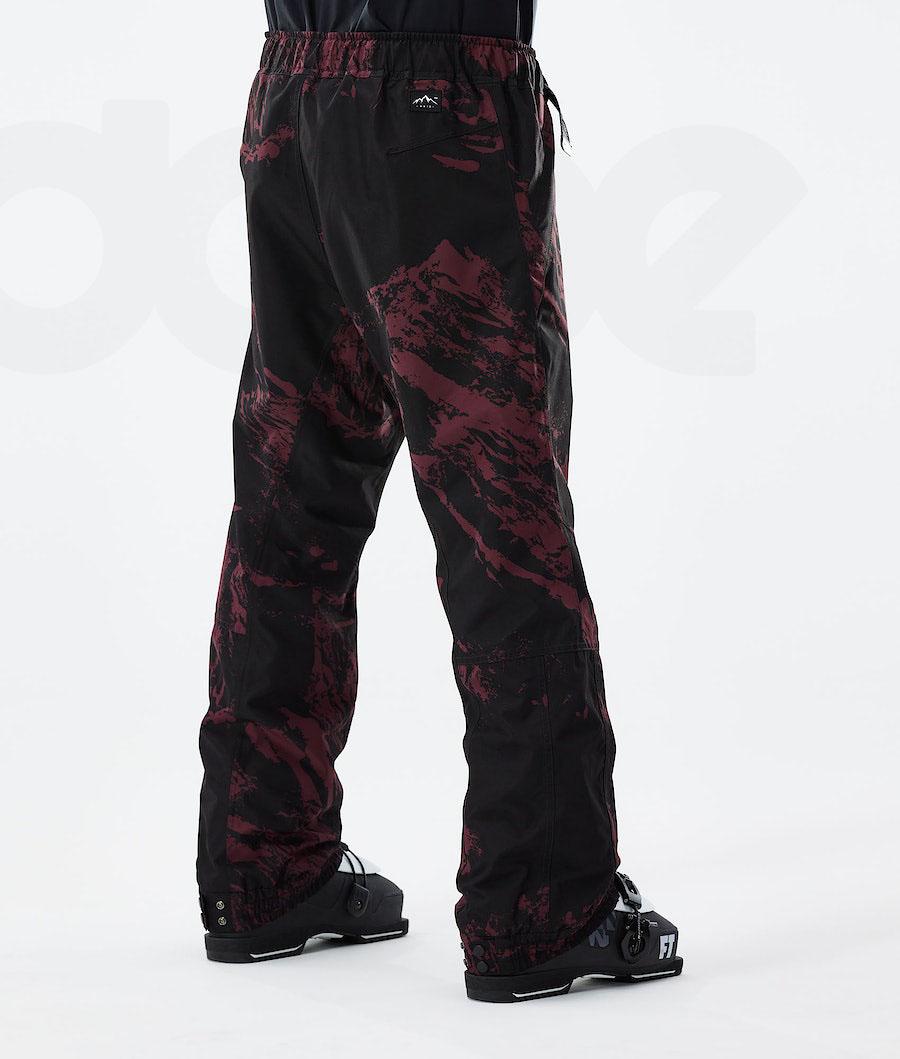 Dope Blizzard 2021 Paint Uomo Pantaloni Da Sci Bordeaux | ITUT2632