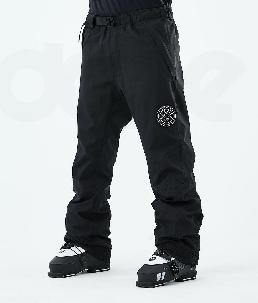 Dope Blizzard 2021 Uomo Pantaloni Da Sci Nere | ITOR2630