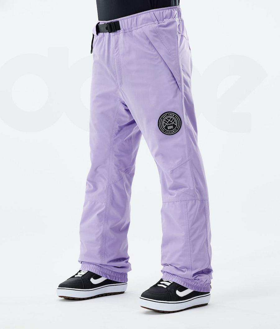 Dope Blizzard 2021 Uomo Pantaloni Snowboard Viola | ITCE2564