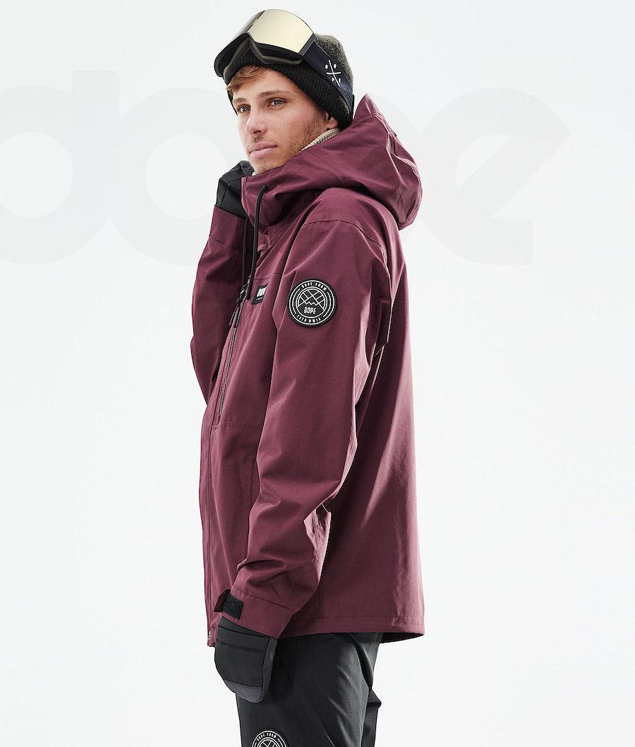 Dope Blizzard Full Zip 2021 Uomo Giacche Snowboard Bordeaux | ITQZ2780