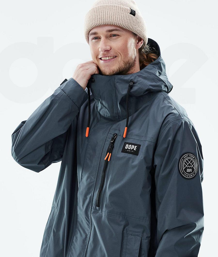 Dope Blizzard Light Full Zip Uomo Giacche Outdoor Blu | ITHK2693