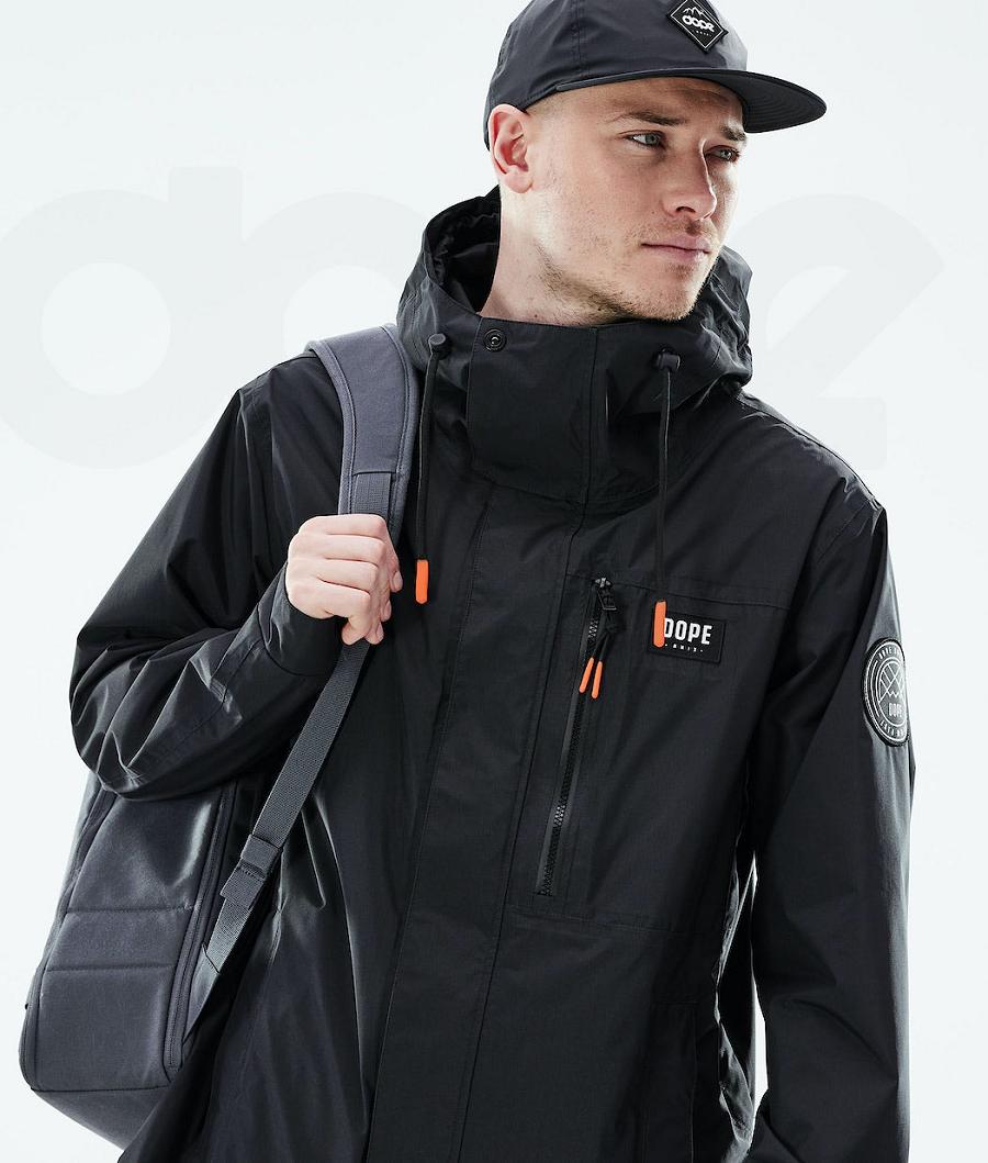 Dope Blizzard Light Full Zip Uomo Giacche Outdoor Nere | ITJJ2692