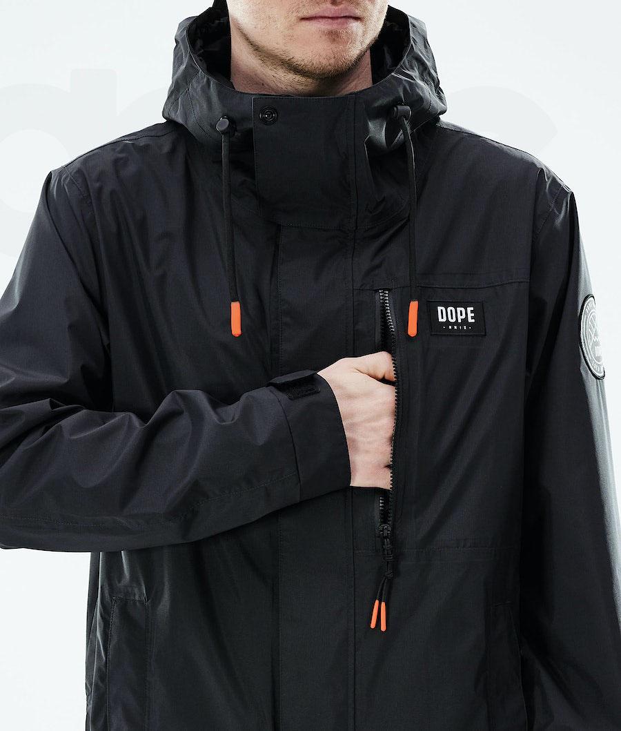 Dope Blizzard Light Full Zip Uomo Giacche Outdoor Nere | ITJJ2692