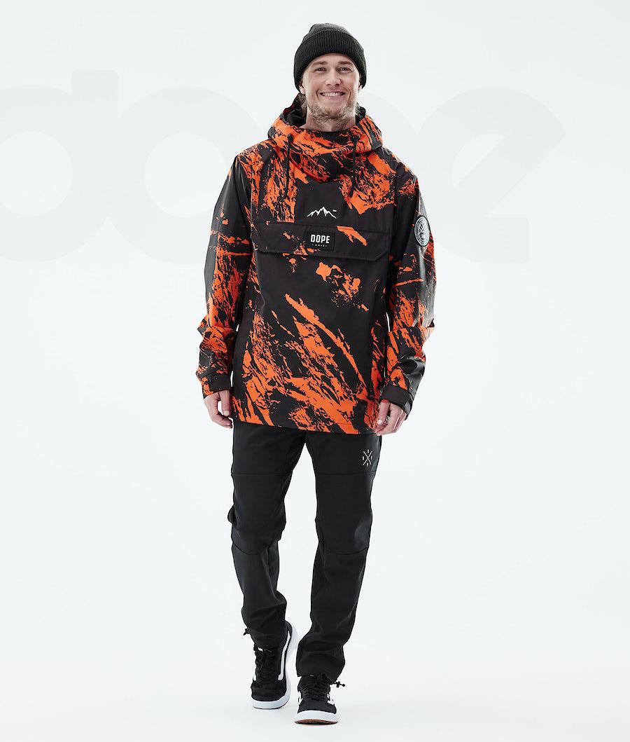 Dope Blizzard Light Paint Uomo Giacche Outdoor Arancioni | ITHK2694