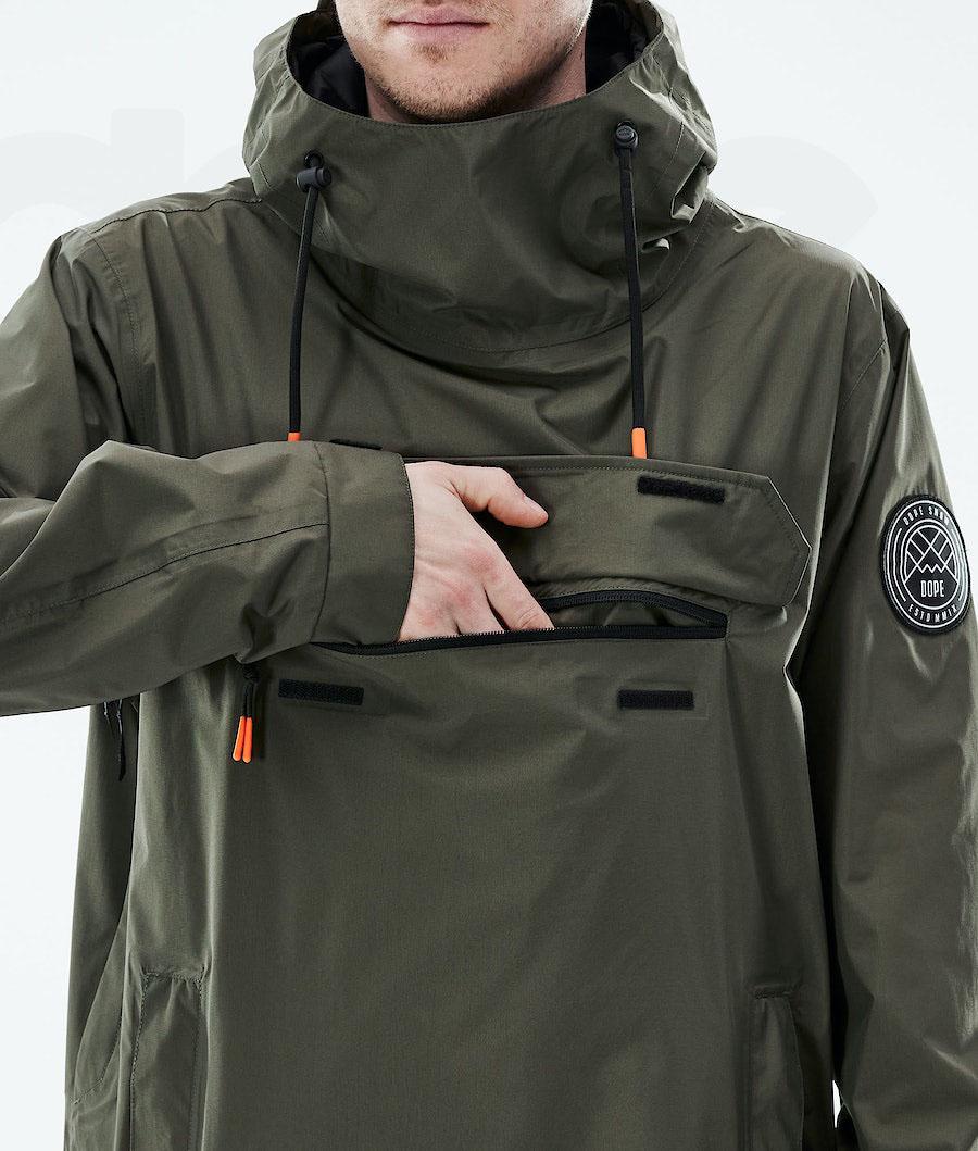 Dope Blizzard Light Uomo Giacche Outdoor Verde Oliva Verdi | ITKI2691