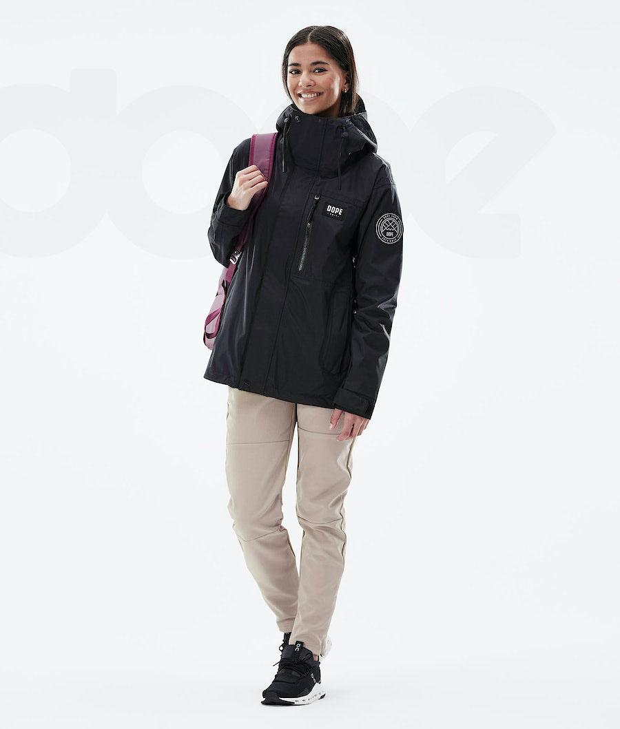 Dope Blizzard Light W Full Zip Donna Giacche Outdoor Nere | ITOR3723