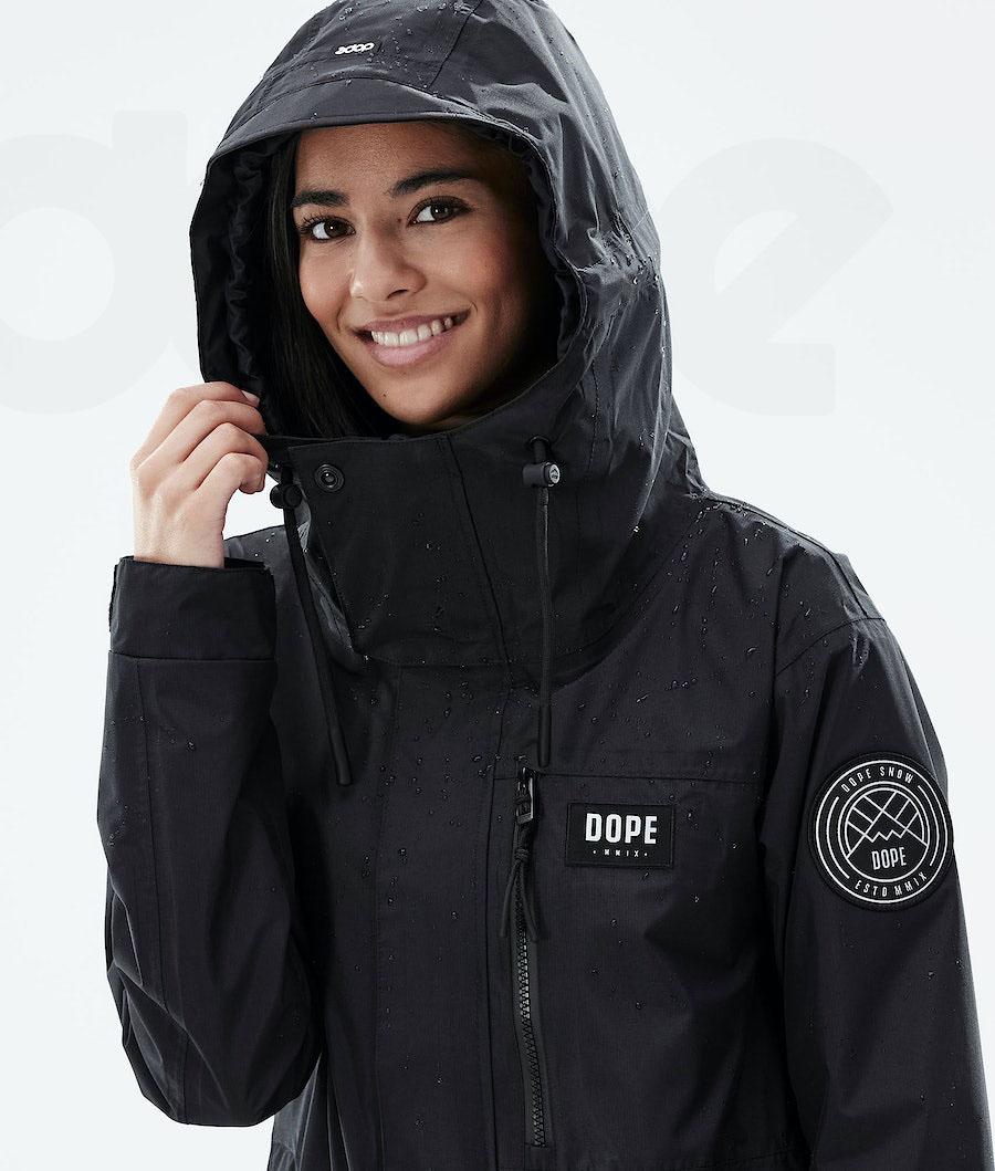 Dope Blizzard Light W Full Zip Donna Giacche Outdoor Nere | ITOR3723