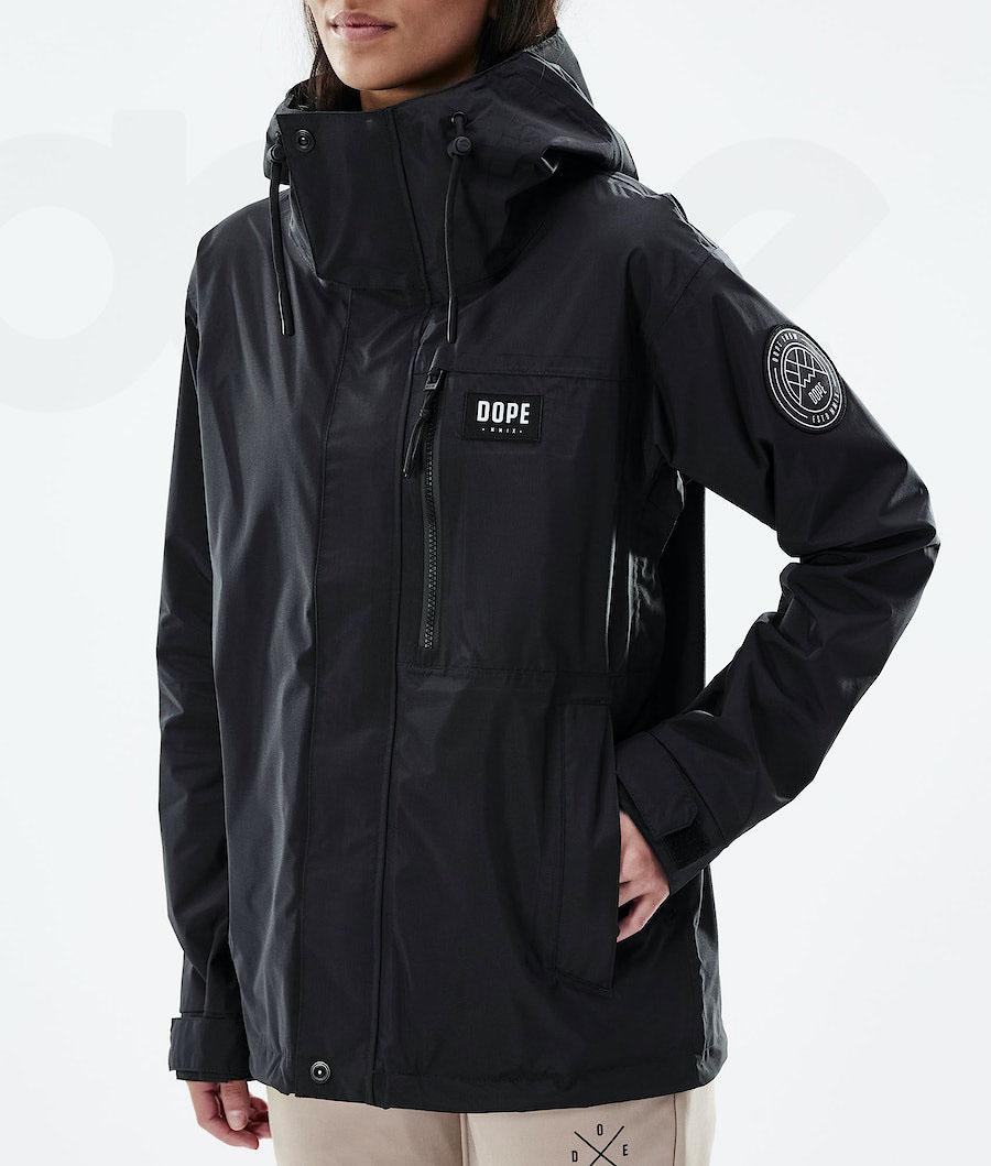 Dope Blizzard Light W Full Zip Donna Giacche Outdoor Nere | ITOR3723