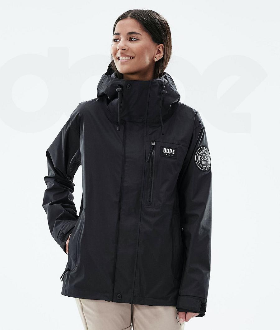 Dope Blizzard Light W Full Zip Donna Giacche Outdoor Nere | ITOR3723