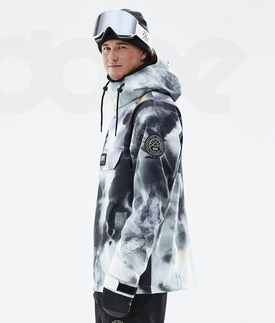 Dope Blizzard Tiedye Uomo Giacche Snowboard Nere Viola | ITAP2788