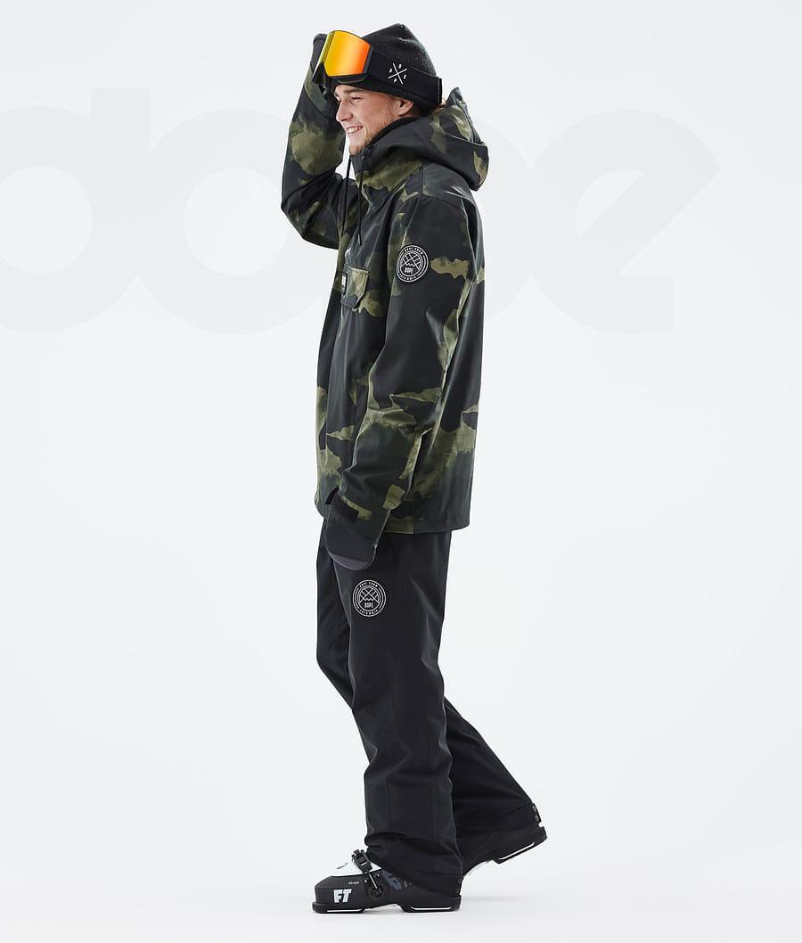 Dope Blizzard Uomo Giacche Da Sci Verdi Camouflage | ITJJ2905