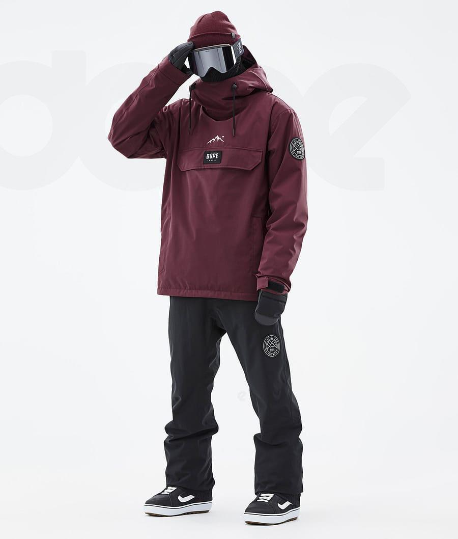 Dope Blizzard Uomo Giacche Snowboard Bordeaux | ITHK2764