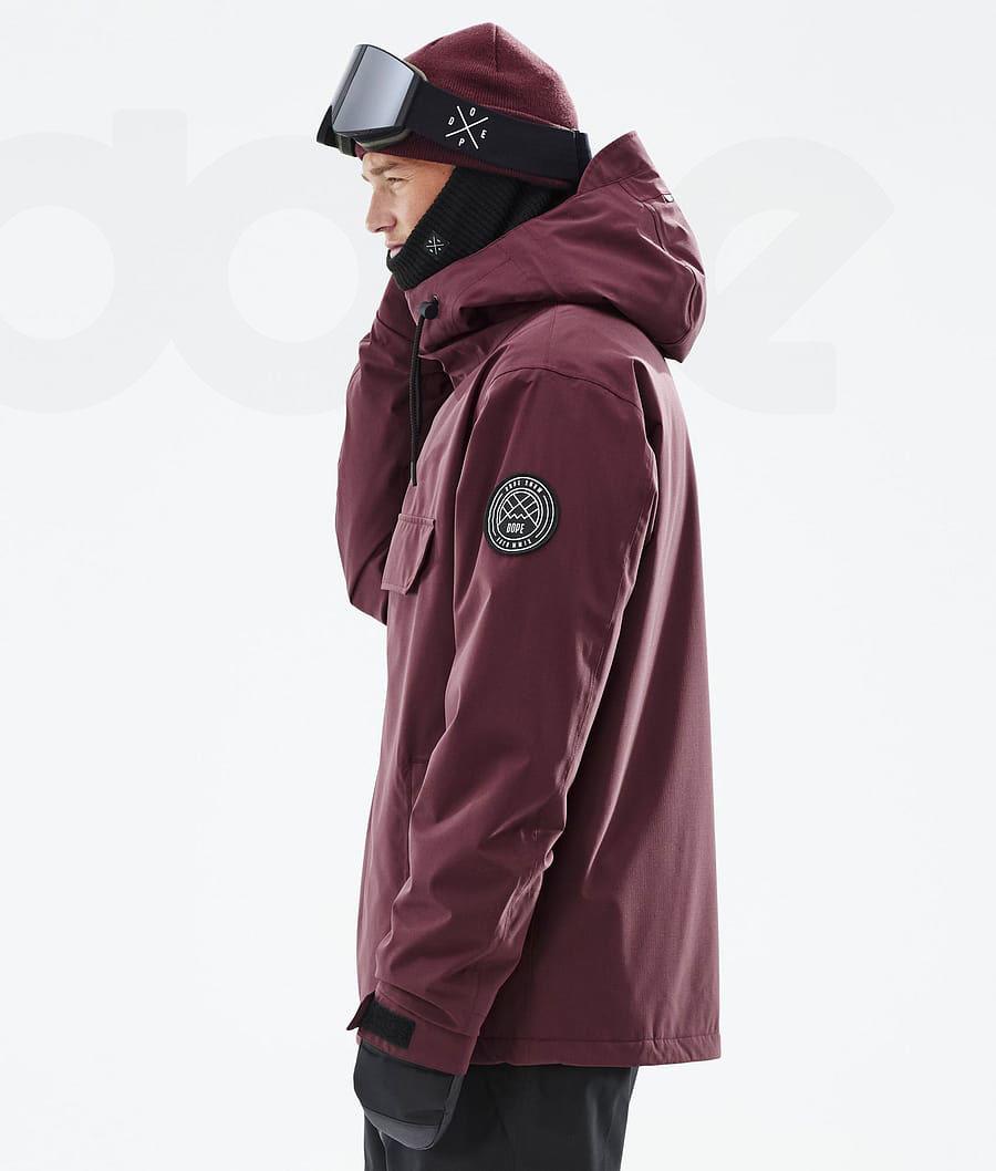 Dope Blizzard Uomo Giacche Snowboard Bordeaux | ITHK2764