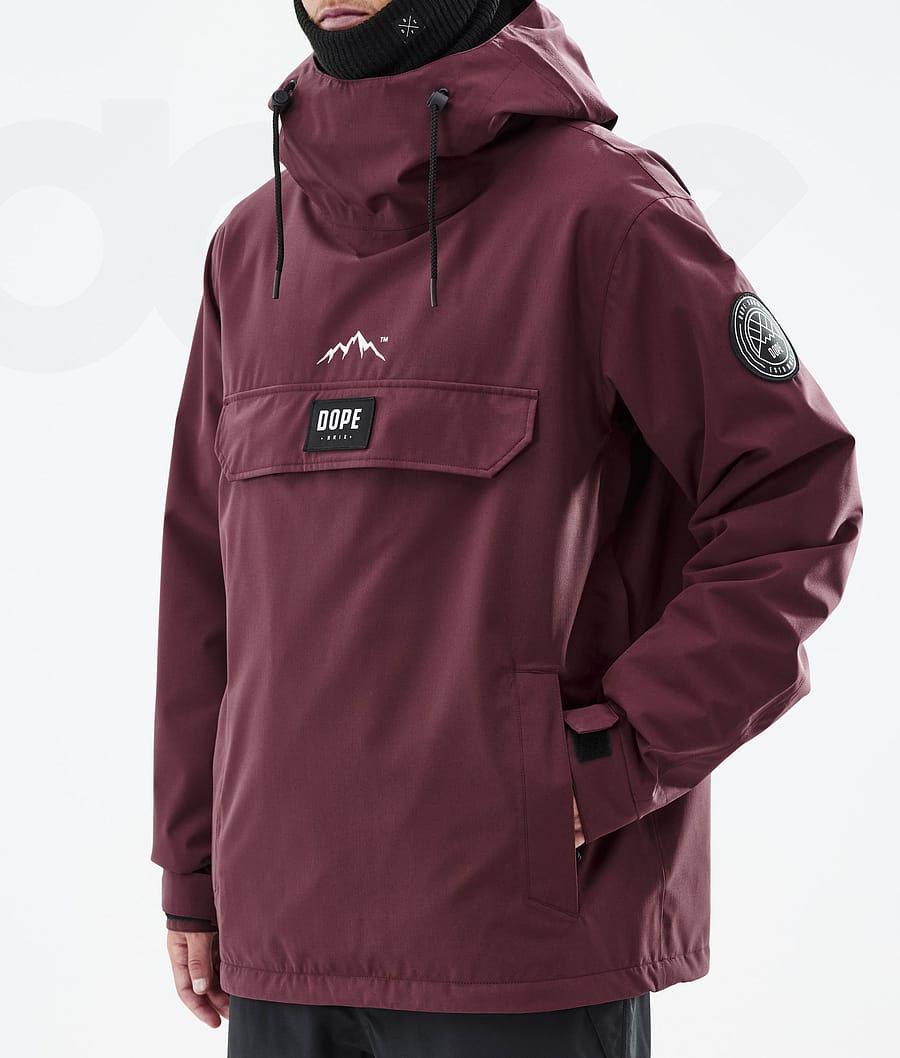 Dope Blizzard Uomo Giacche Snowboard Bordeaux | ITHK2764