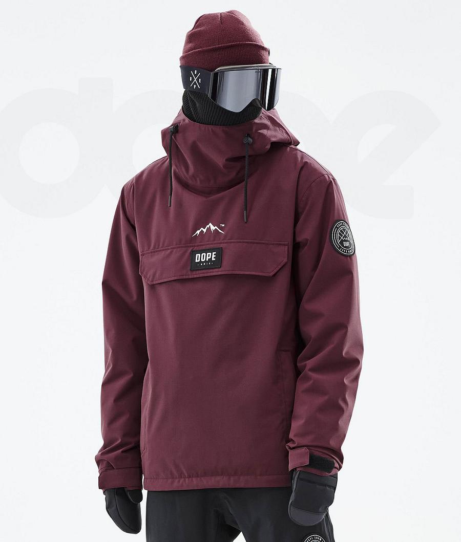 Dope Blizzard Uomo Giacche Snowboard Bordeaux | ITHK2764