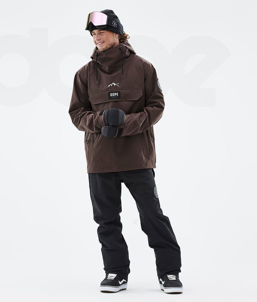 Dope Blizzard Uomo Giacche Snowboard Caffè | ITFM2767