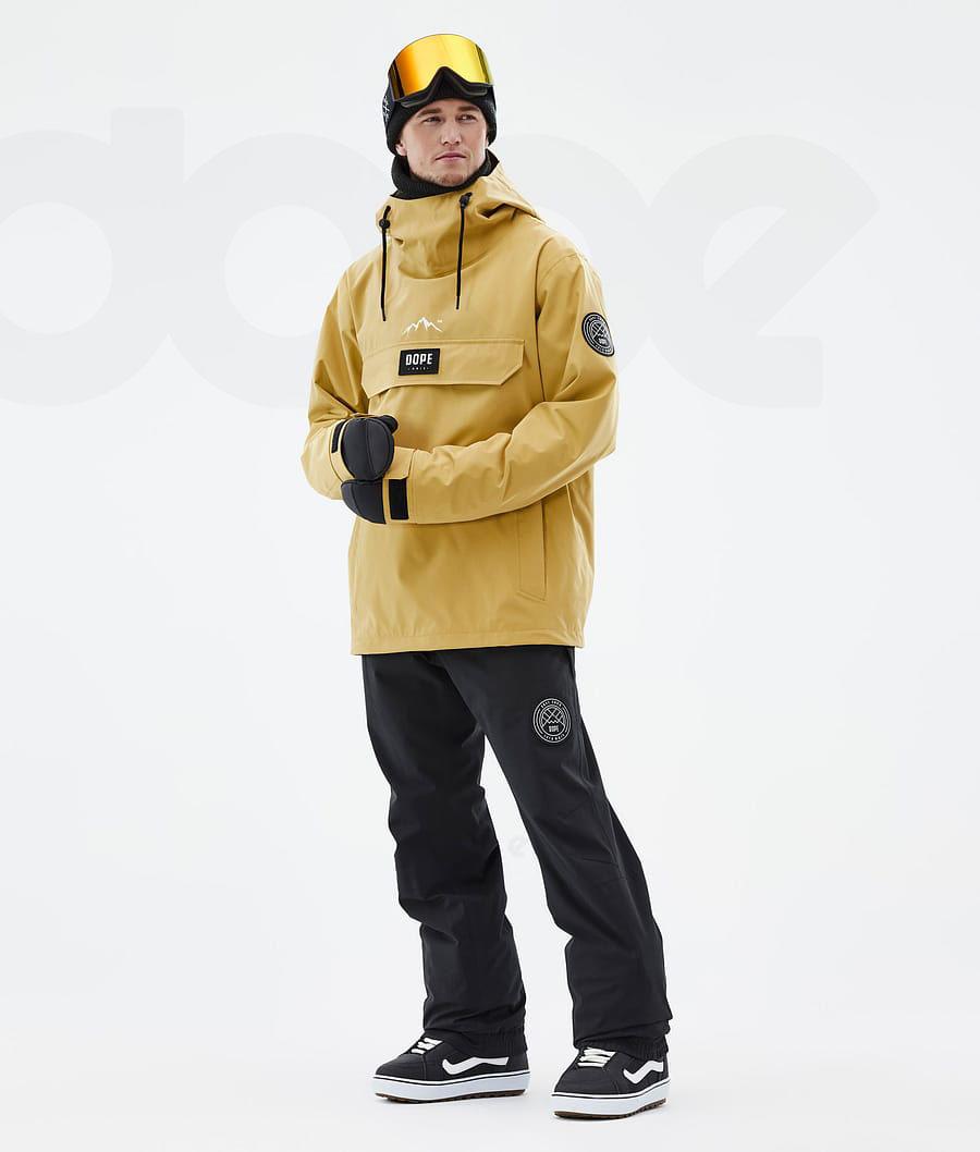 Dope Blizzard Uomo Giacche Snowboard Gialle | ITAP2770