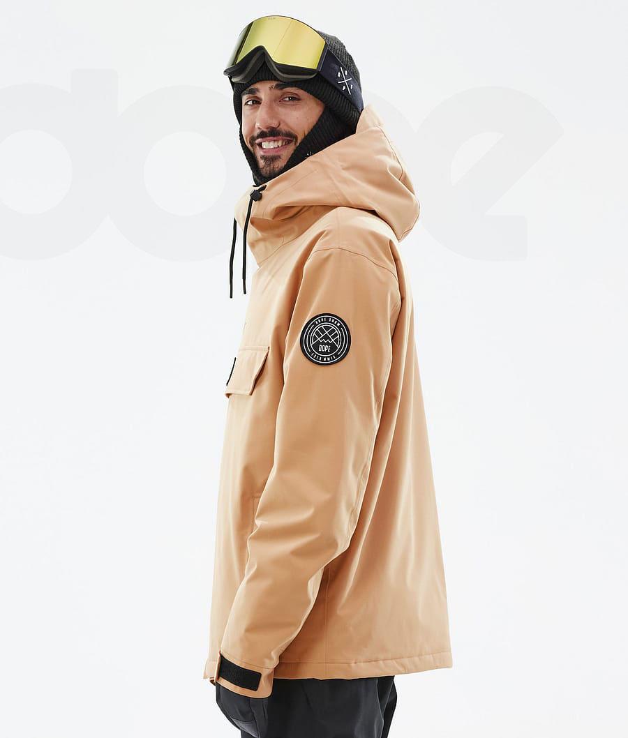 Dope Blizzard Uomo Giacche Snowboard Khaki Gialle | ITJJ2763