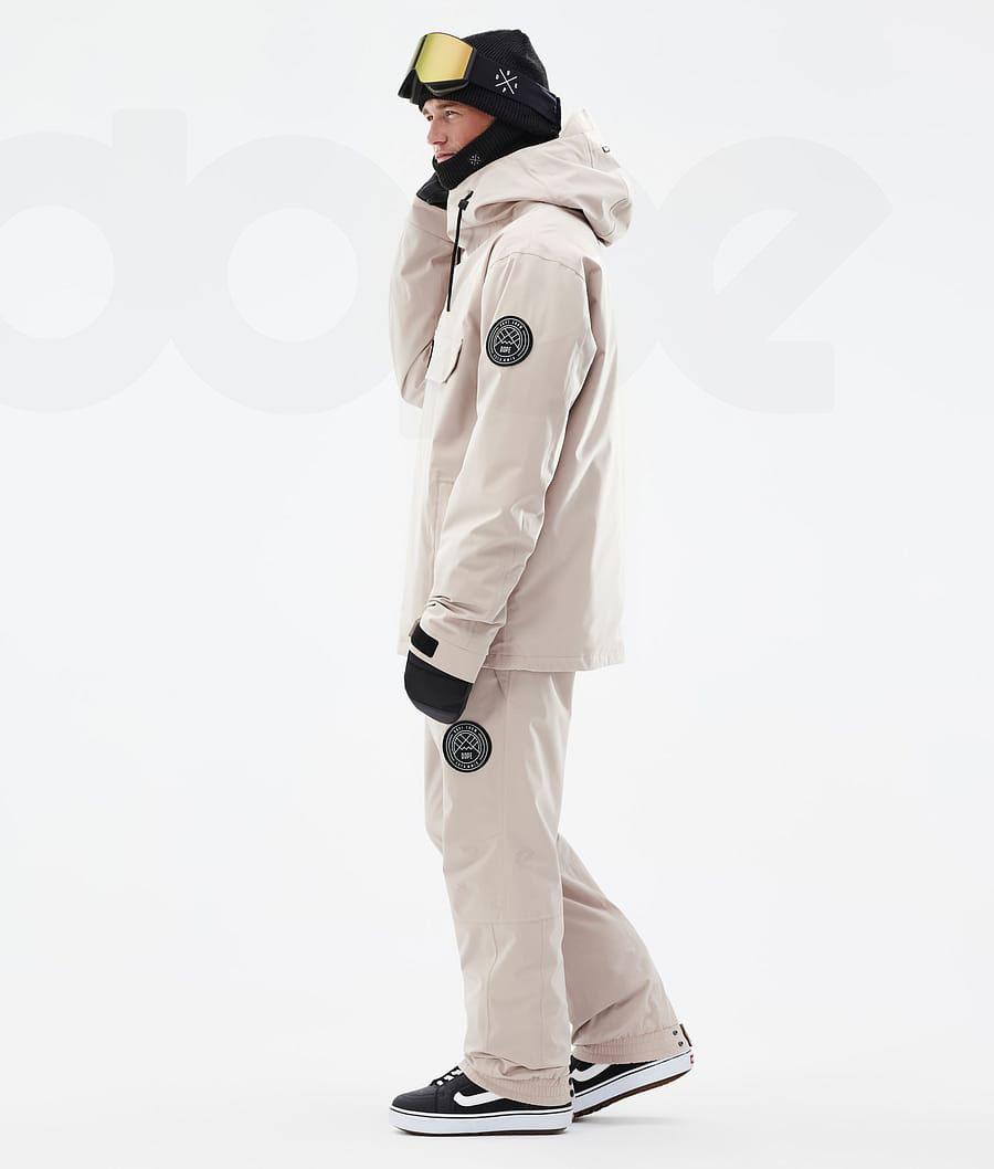 Dope Blizzard Uomo Giacche Snowboard Marroni | ITSO2769