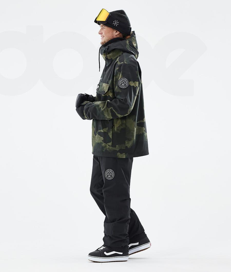 Dope Blizzard Uomo Giacche Snowboard Verdi Camouflage | ITHK2765