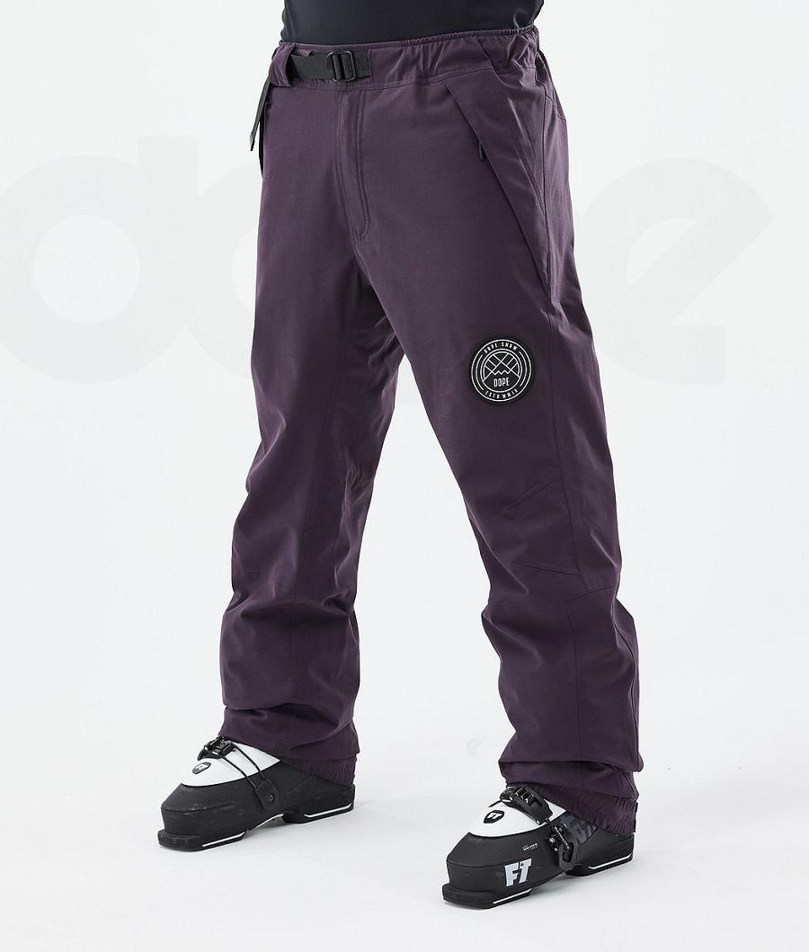 Dope Blizzard Uomo Pantaloni Da Sci Corallo Viola | ITHK2622