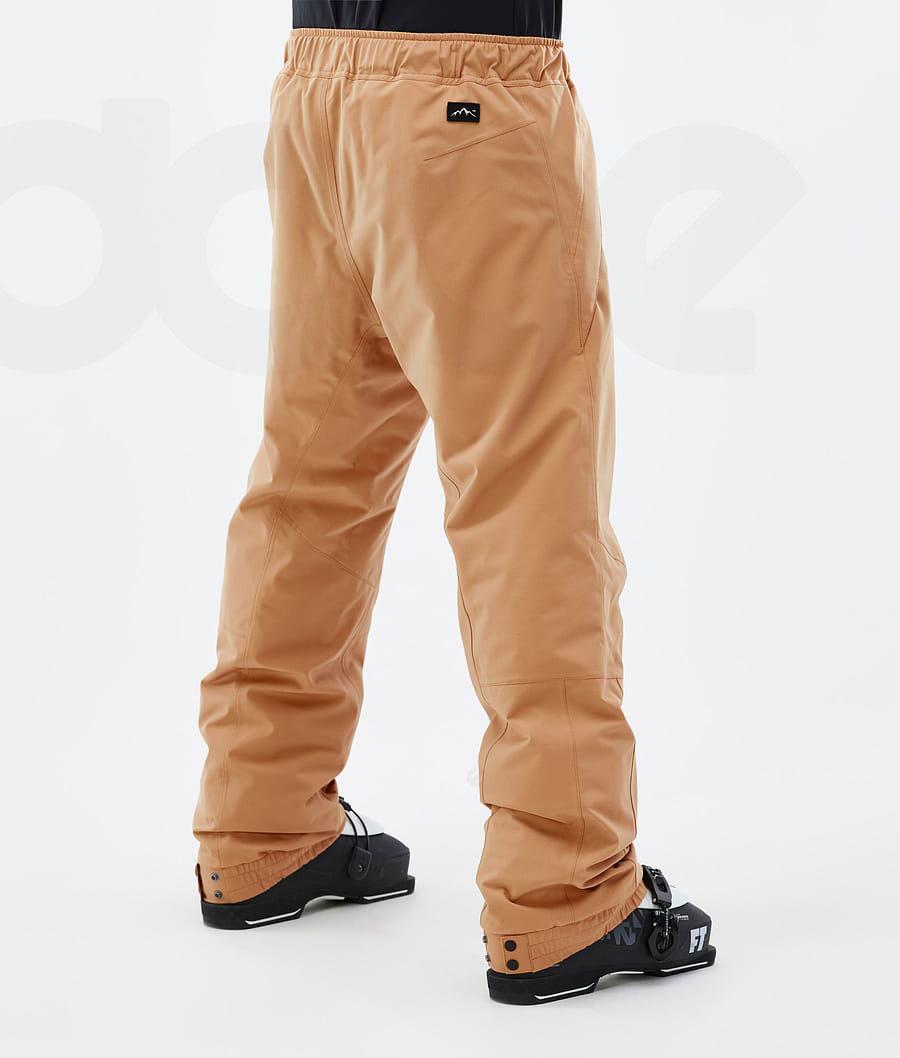 Dope Blizzard Uomo Pantaloni Da Sci Khaki Gialle | ITXF2617