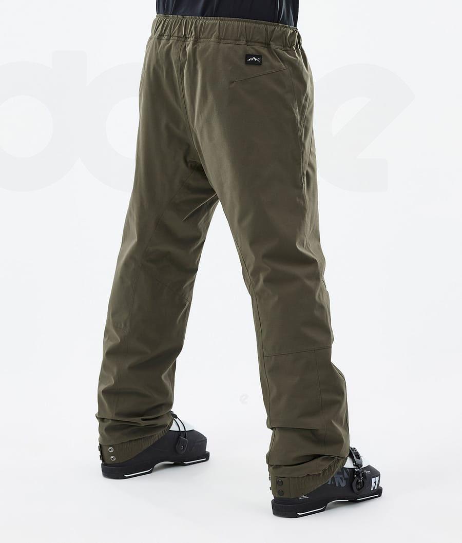 Dope Blizzard Uomo Pantaloni Da Sci Verde Oliva Verdi | ITJJ2621