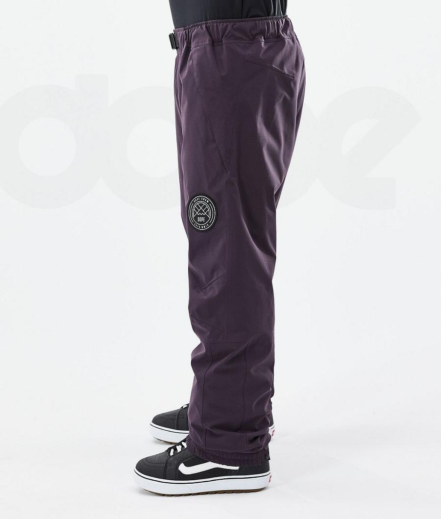 Dope Blizzard Uomo Pantaloni Snowboard Corallo Viola | ITRW2556