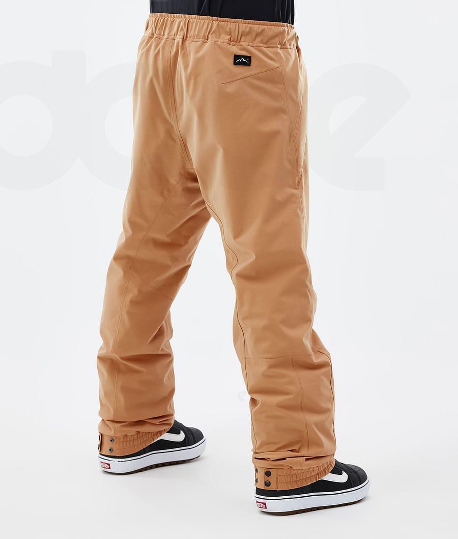 Dope Blizzard Uomo Pantaloni Snowboard Khaki Gialle | ITEX2557