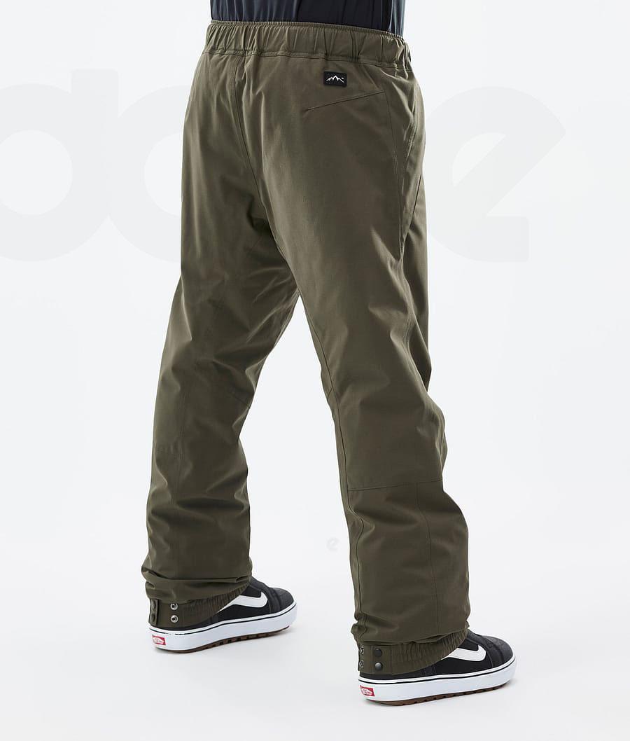 Dope Blizzard Uomo Pantaloni Snowboard Verde Oliva Verdi | ITMA2560