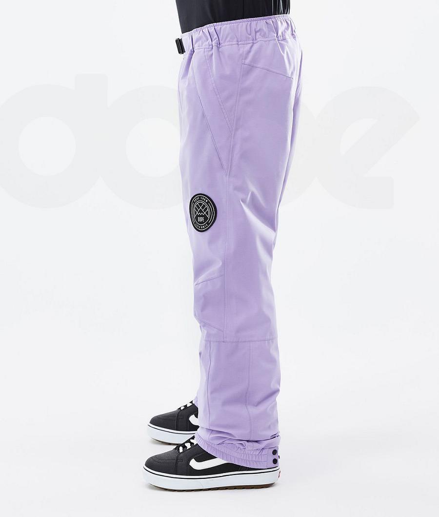 Dope Blizzard Uomo Pantaloni Snowboard Viola | ITWY2558